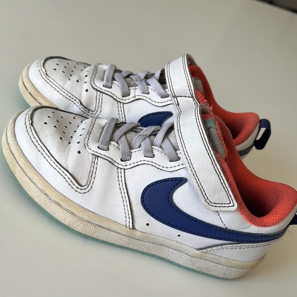 NIKE COURT BOROUGH LOW 2 PS 'WHITE DARK PURPLE DUST' - Picture 10 of 10